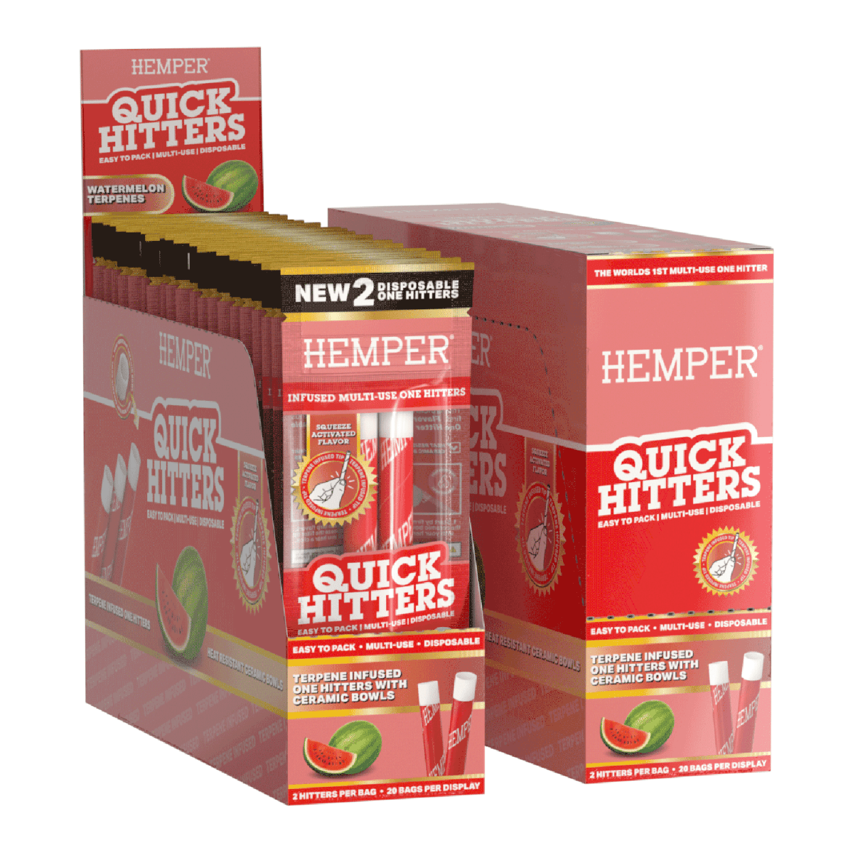Quick Hitters - Disposable One Hitters - HEMPER - 