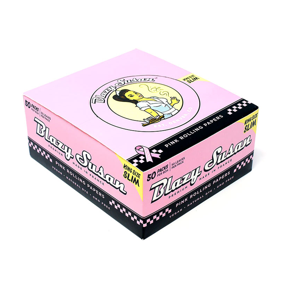 Blazy Susan Pink Rolling Papers - 1