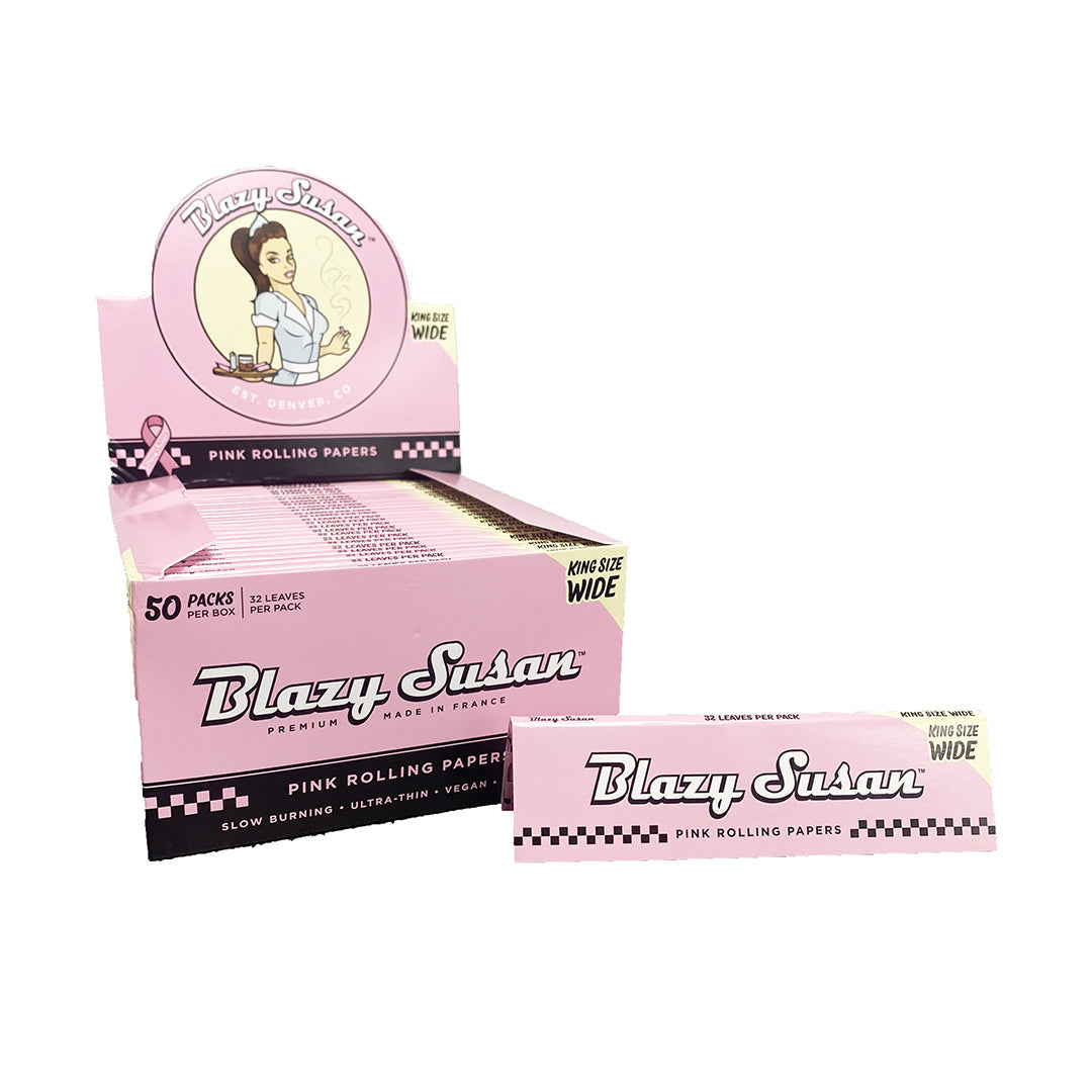 Blazy Susan Pink Rolling Papers - 