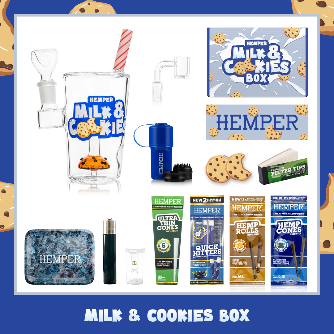 HEMPER Milk and Cookies Box