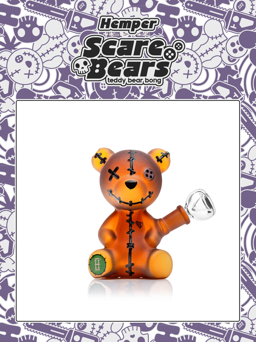HEMPER Scare Bears Bong Animated - 2
