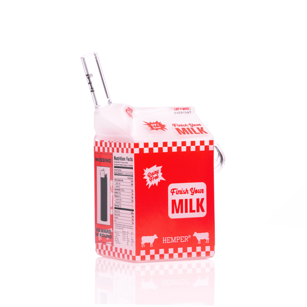 Weedies Milk Carton Bong - HEMPER - 12