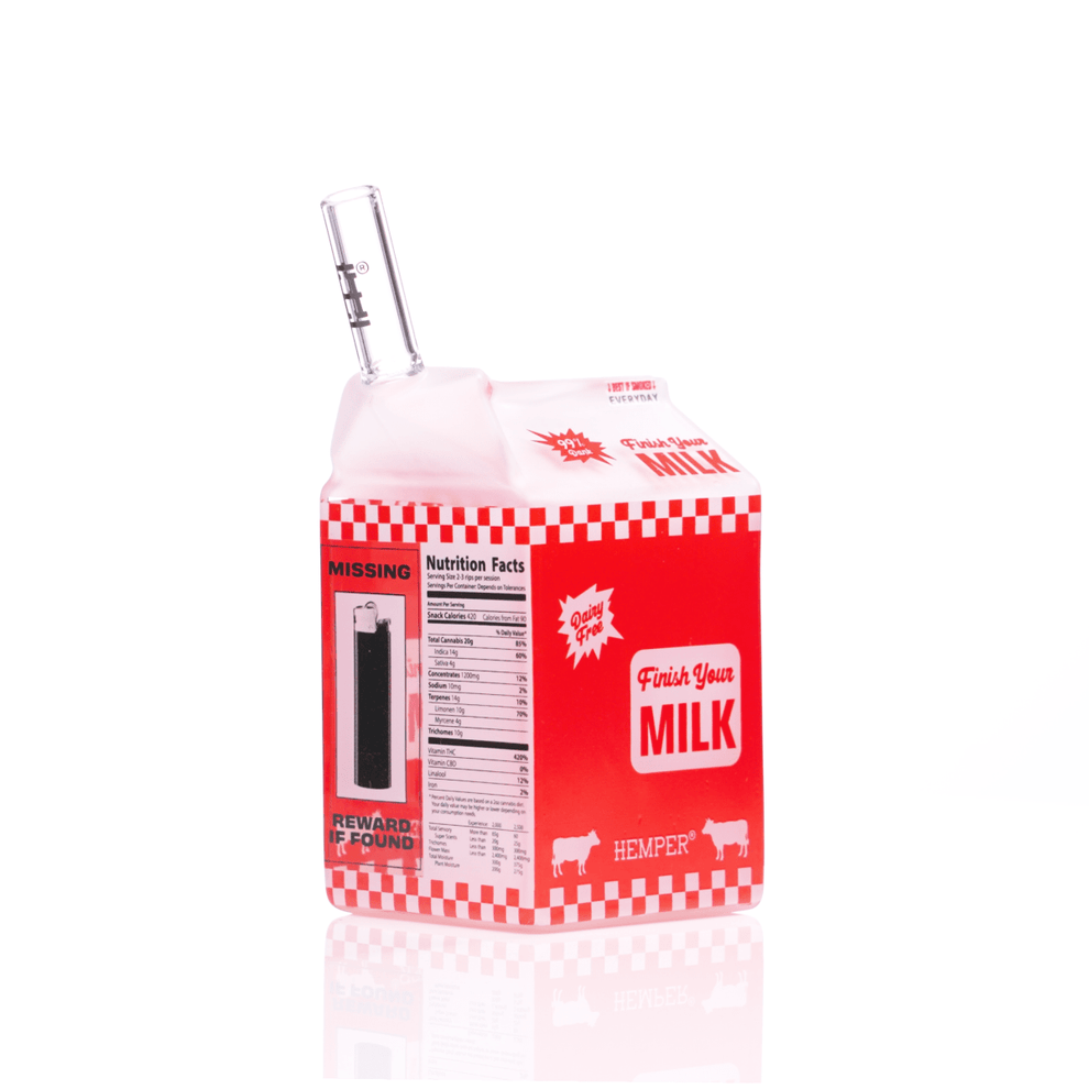 Weedies Milk Carton Bong - HEMPER - 13