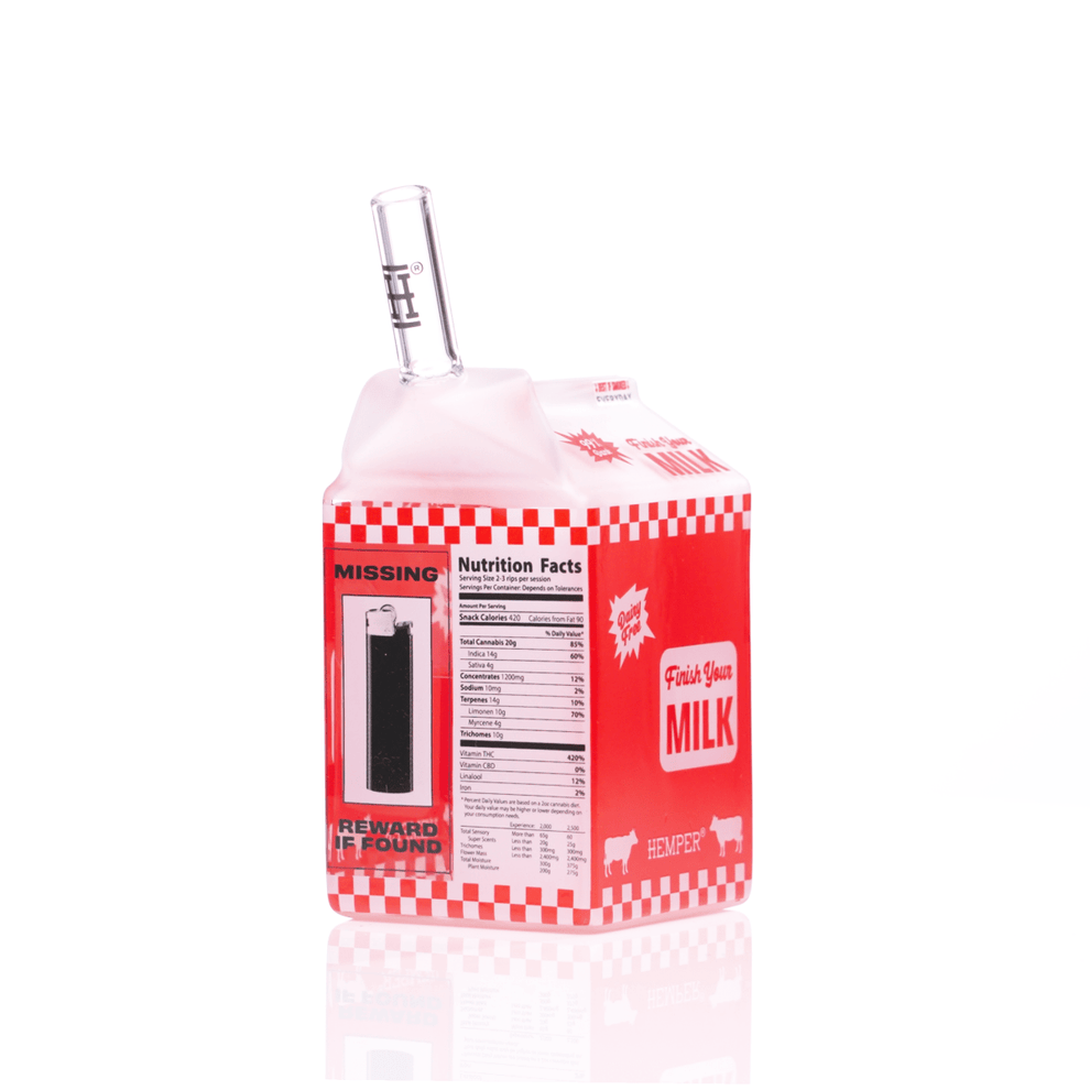 Weedies Milk Carton Bong - HEMPER - 14