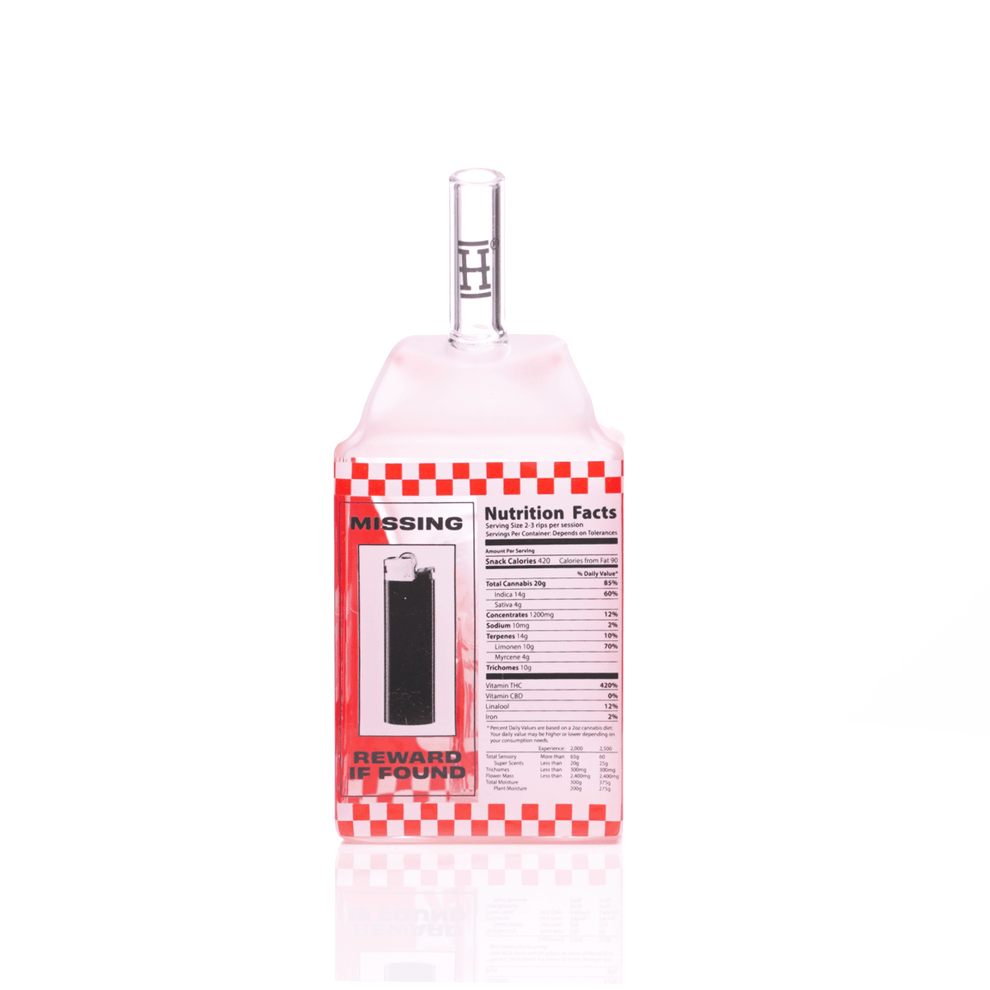 Weedies Milk Carton Bong - HEMPER - 16