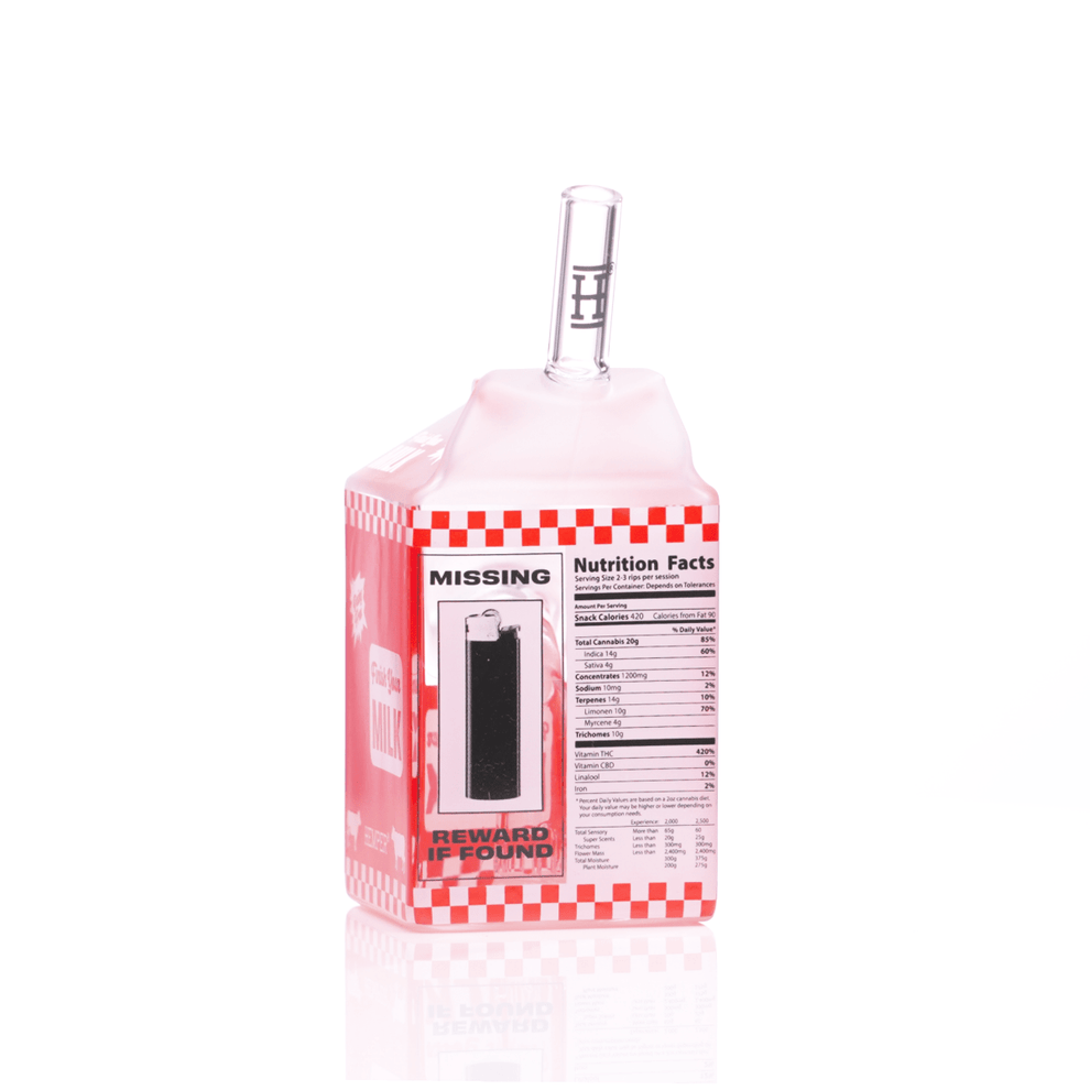 Weedies Milk Carton Bong - HEMPER - 17