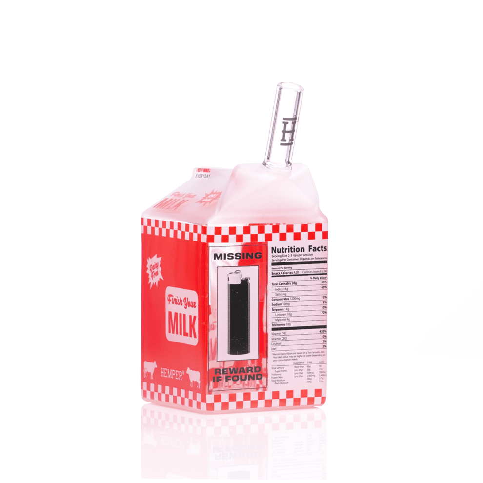 Weedies Milk Carton Bong - HEMPER - 18