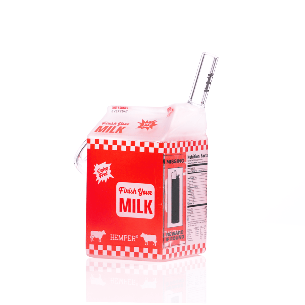 Weedies Milk Carton Bong - HEMPER - 20