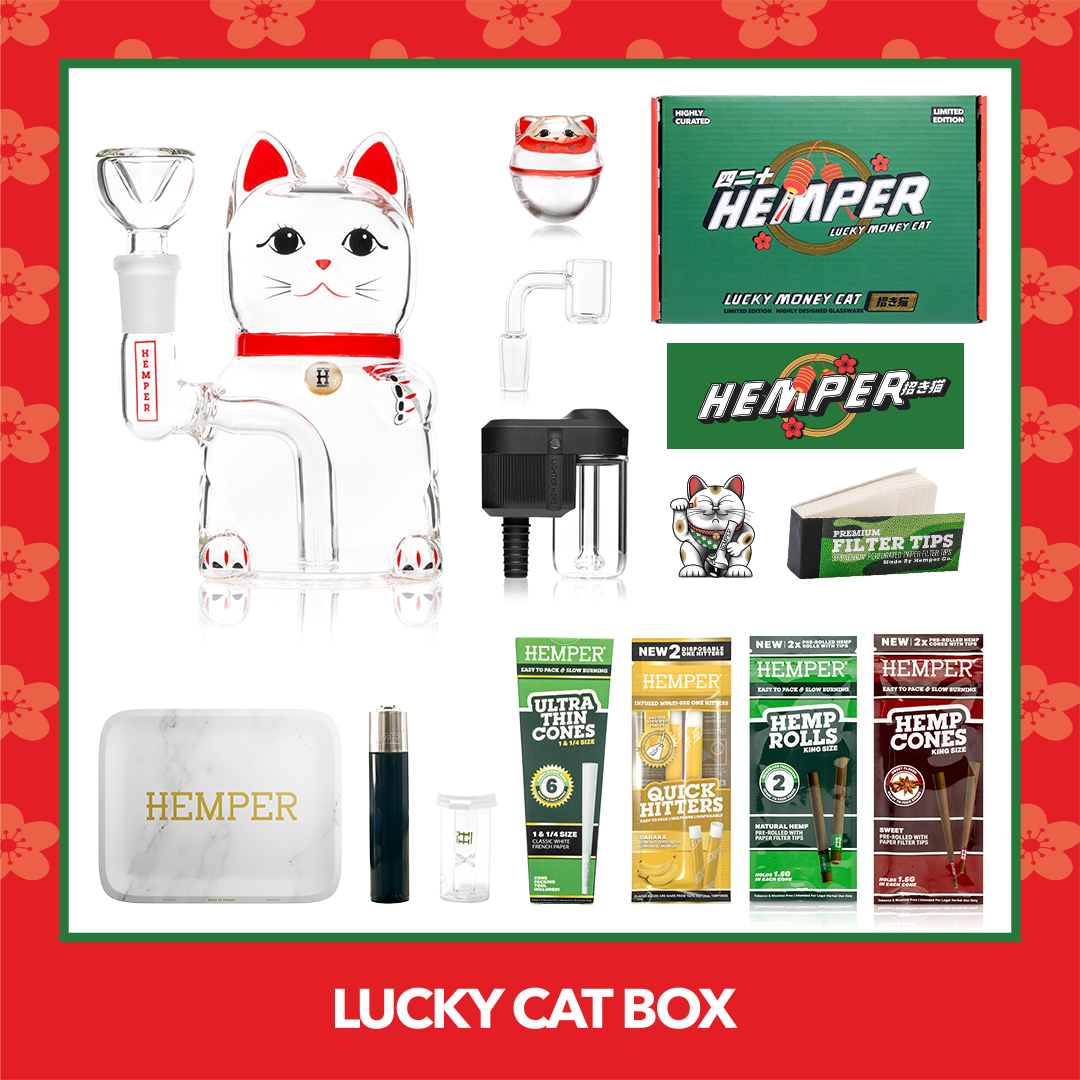 HEMPER Lucky Money Cat Box