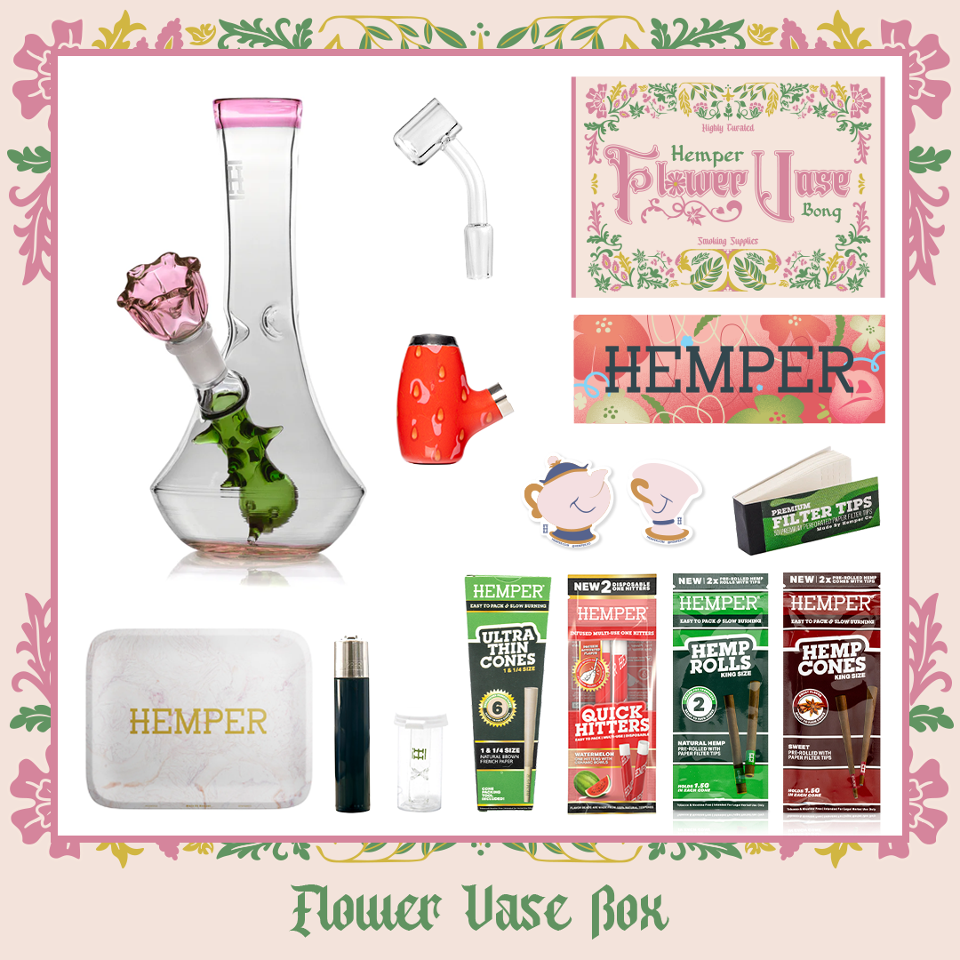 HEMPER Flower Vase Box - Pink