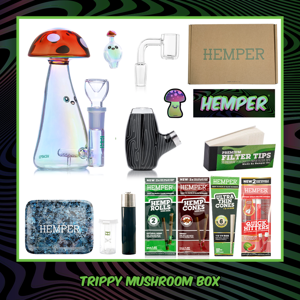 Trippy Shroom Bong Box HEMPER Trippy Shroom Bong Box HEMPER