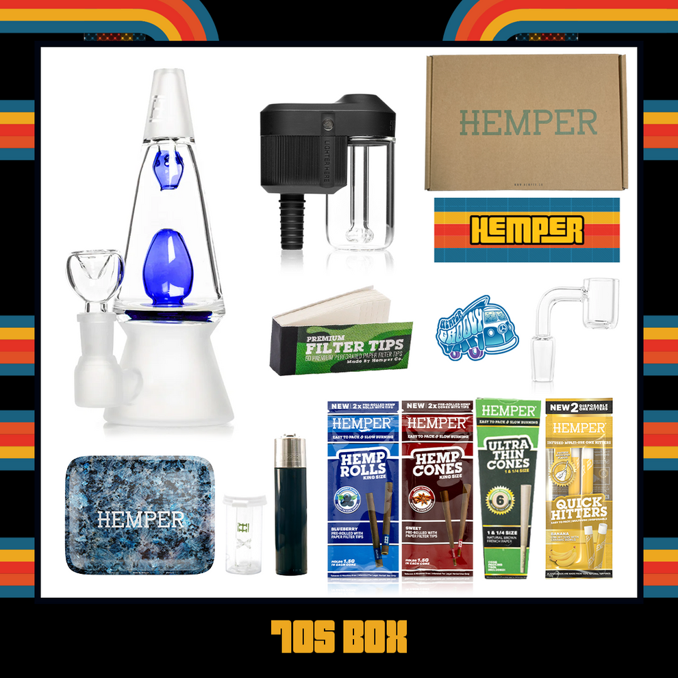 HEMPER That 70's Box - Blue - 2