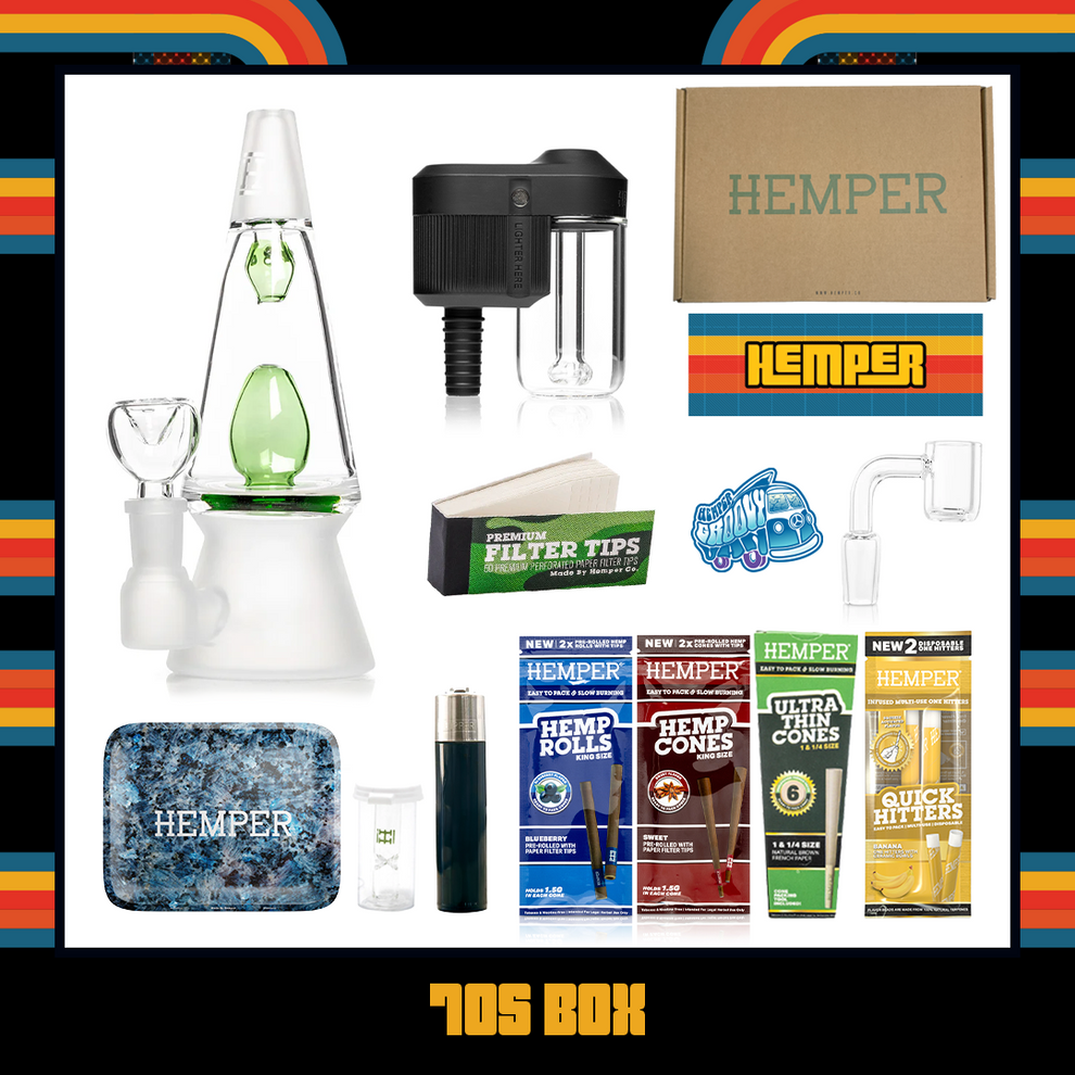 HEMPER That 70's Box - Green - 1