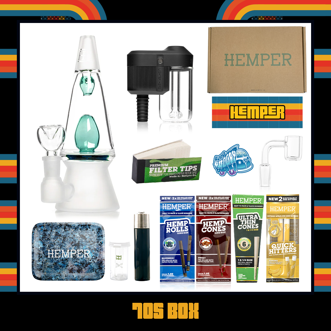 HEMPER That 70's Box - Teal
