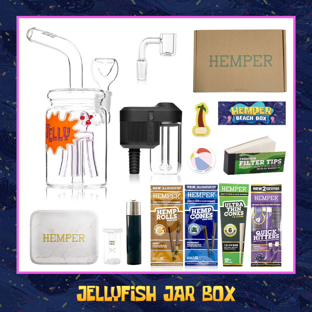 HEMPER Jellyfish Jar Box - Pink - 