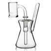 GRAV Hourglass Pocket Bubbler Rig - Side