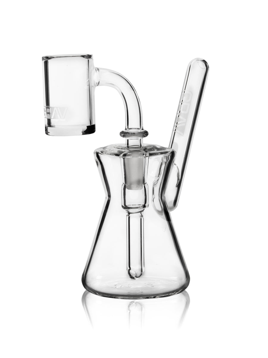 GRAV Hourglass Pocket Bubbler Rig - Side - 1