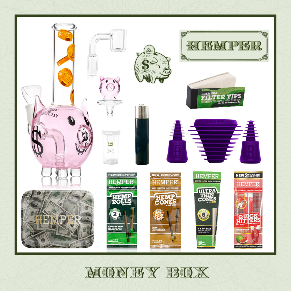 HEMPER Money Piggy Bank Box - 1