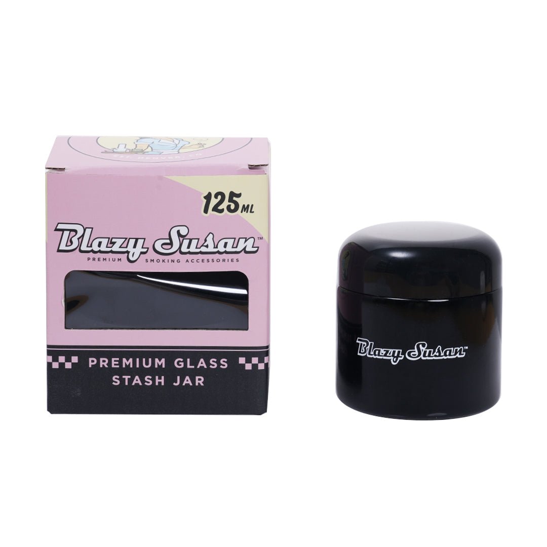 Blazy Susan Glass Stash Jar - HEMPER - 
