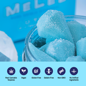 Melee - Delta 9 Blue Razz Runtz Gummies | 150MG