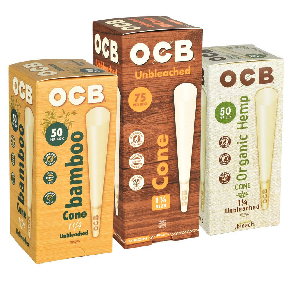 OCB 1 1/4 Pre - Rolled Cones Mini Tower - HEMPER - 2