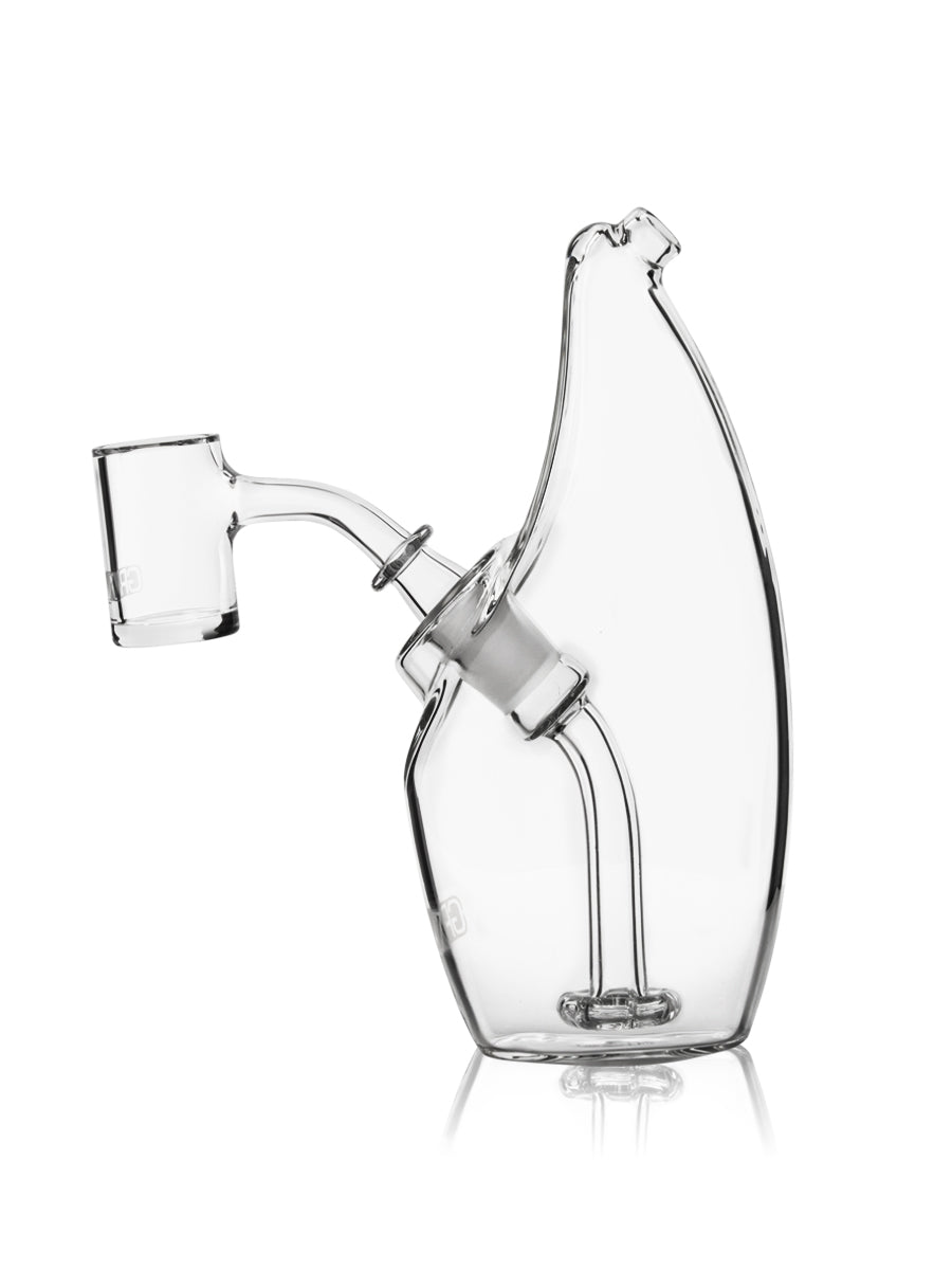 GRAV Rain Showerhead Rig - Clear Glass - 3