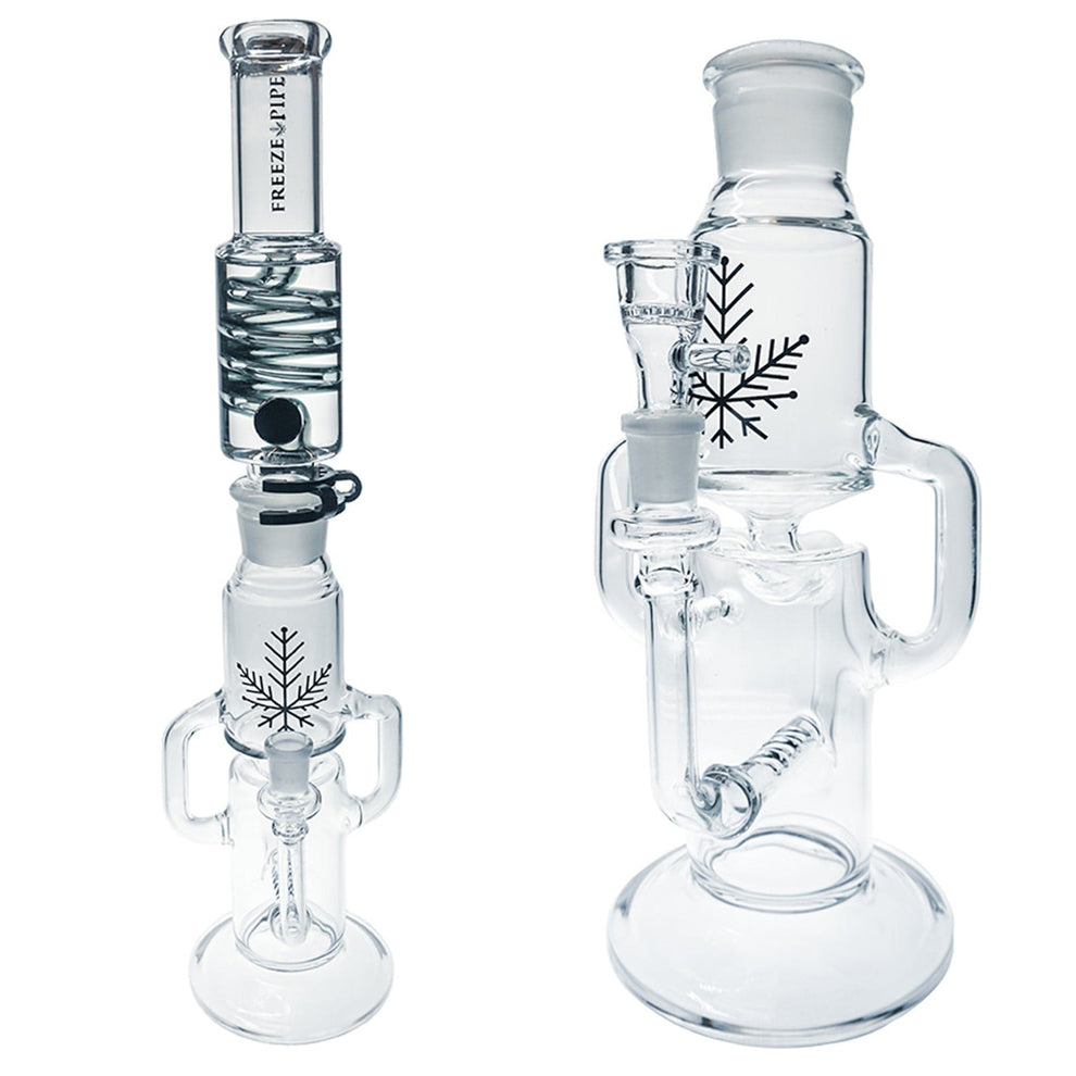 Freeze Pipe Recycler Bong - 2