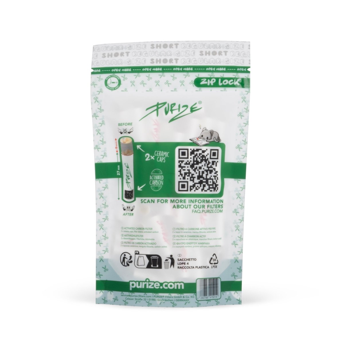 50 Purize® Regular Size Short - 