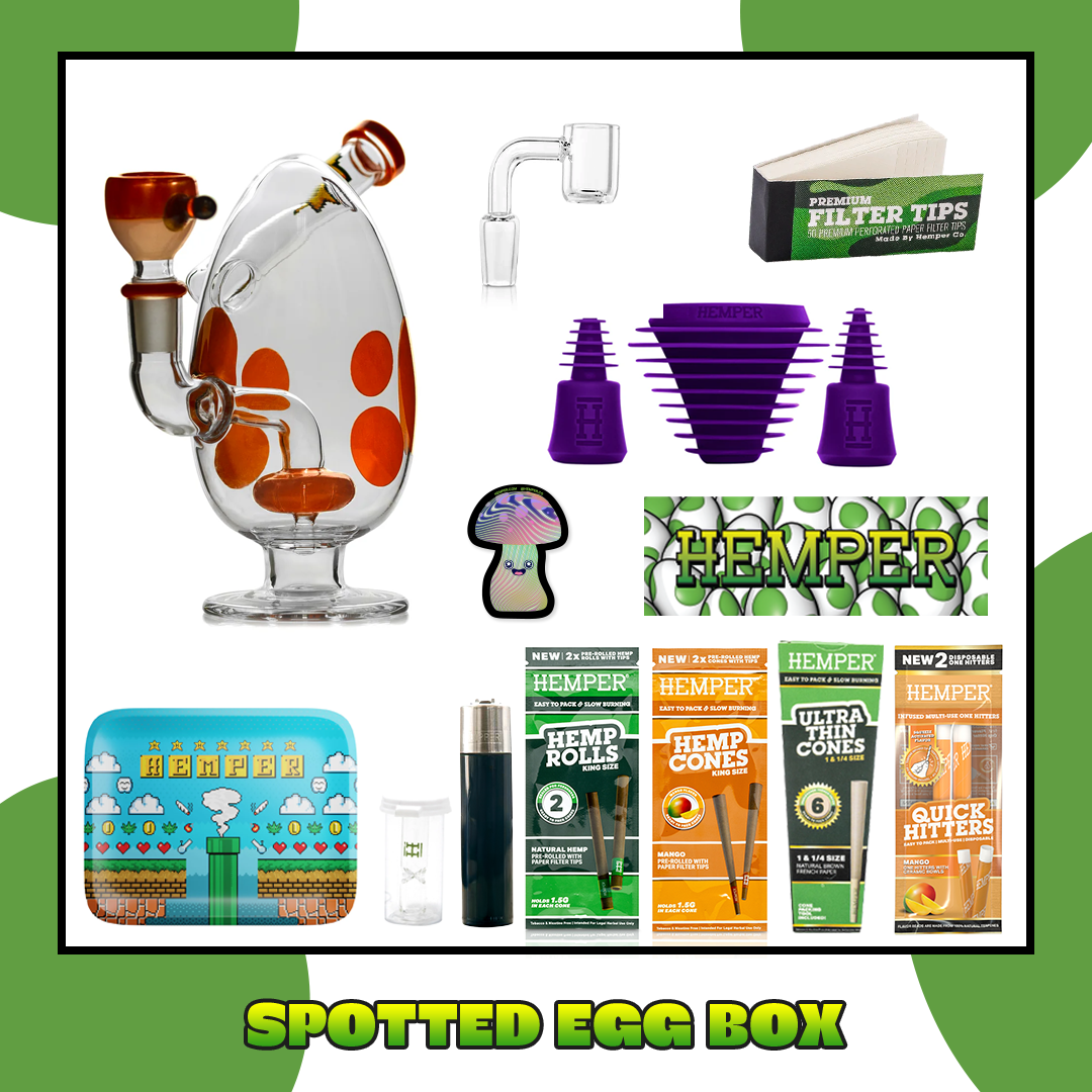 HEMPER Spotted Egg Box - 