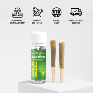 Melee - Sour Diesel Diamond Infused THC-A Pre-Rolls