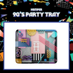 HEMPER 90's Party Rolling Tray