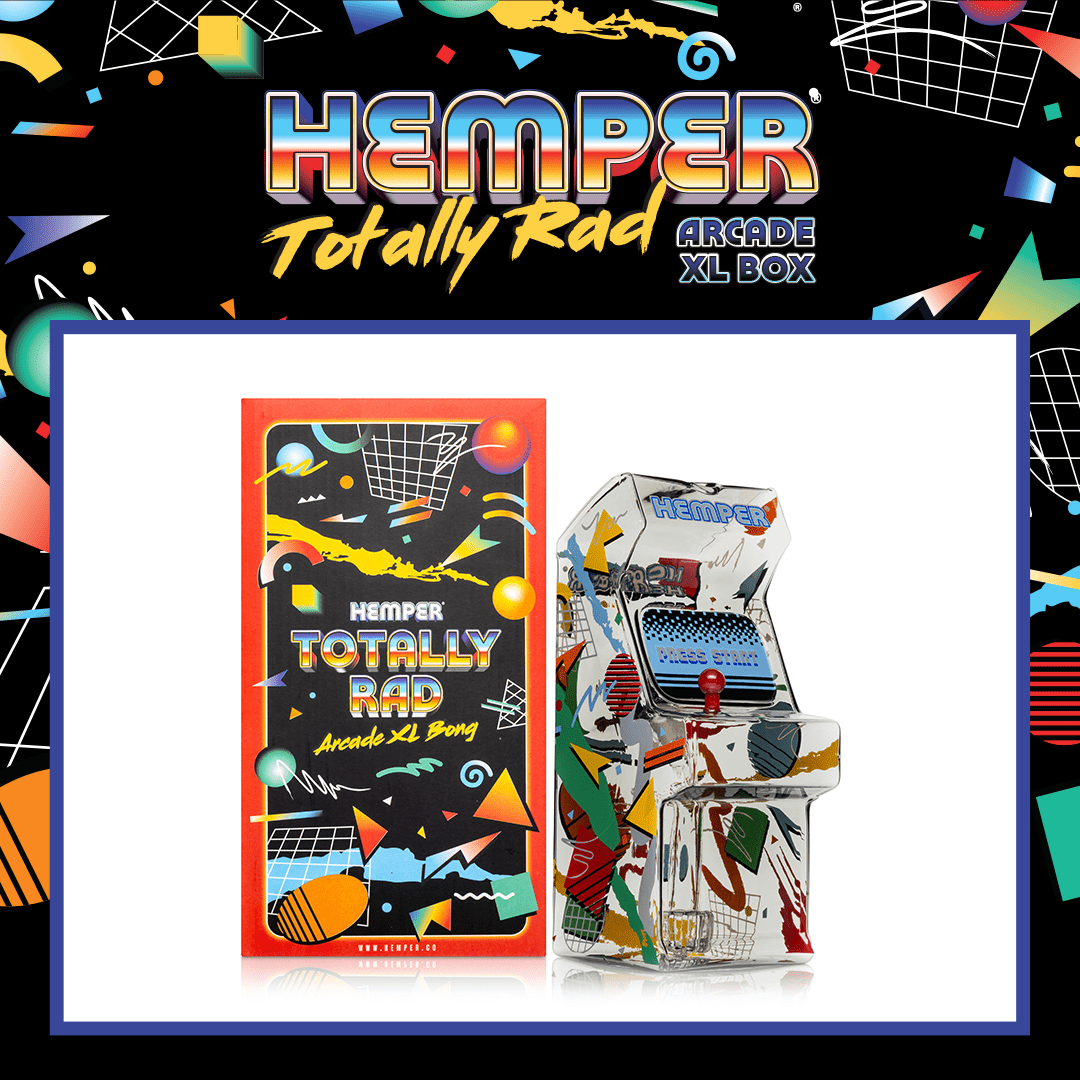 Totally Rad Arcade XL Bong Box – HEMPER
