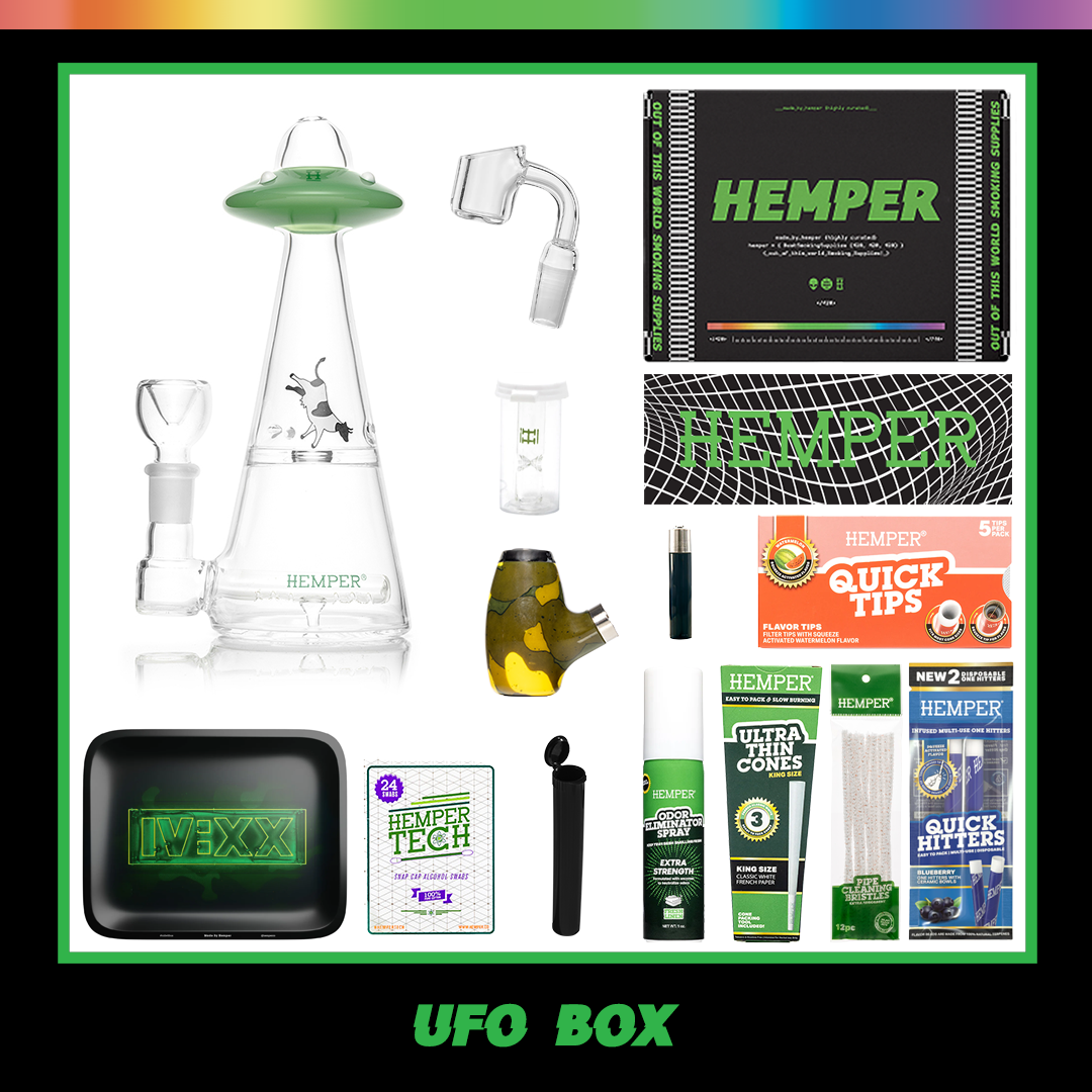 UFO Vortex Bong Box - HEMPER