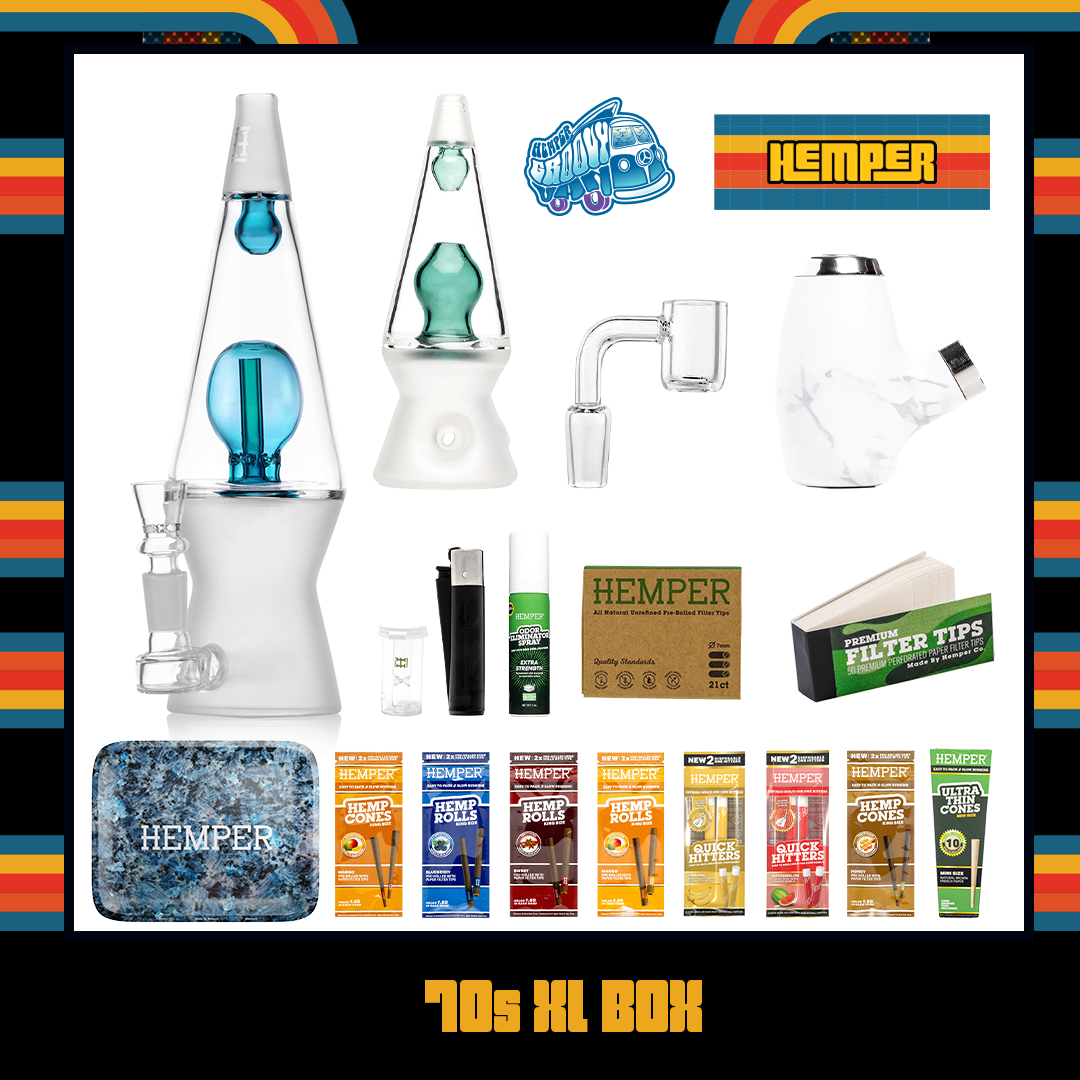 HEMPER That 70's XL Box - Teal - 