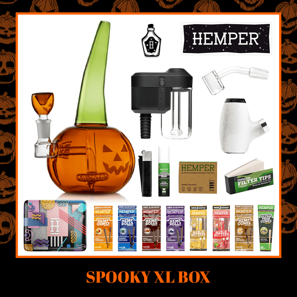Spooky Jack the Ripper XL Bong Box – HEMPER Spooky Jack the Ripper XL Bong Box – HEMPER