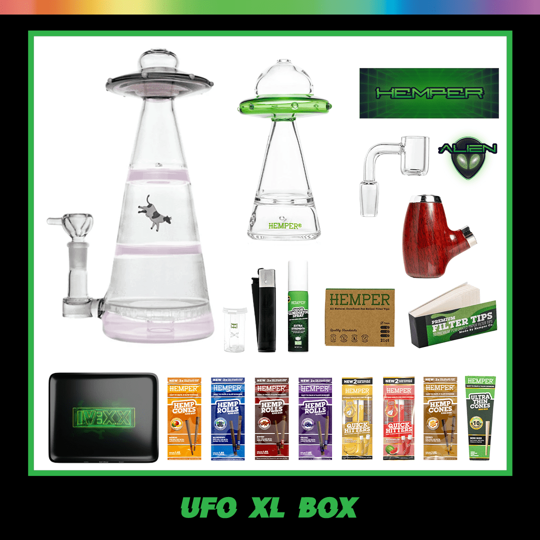UFO Vortex Mothership XL Bong Box - HEMPER
