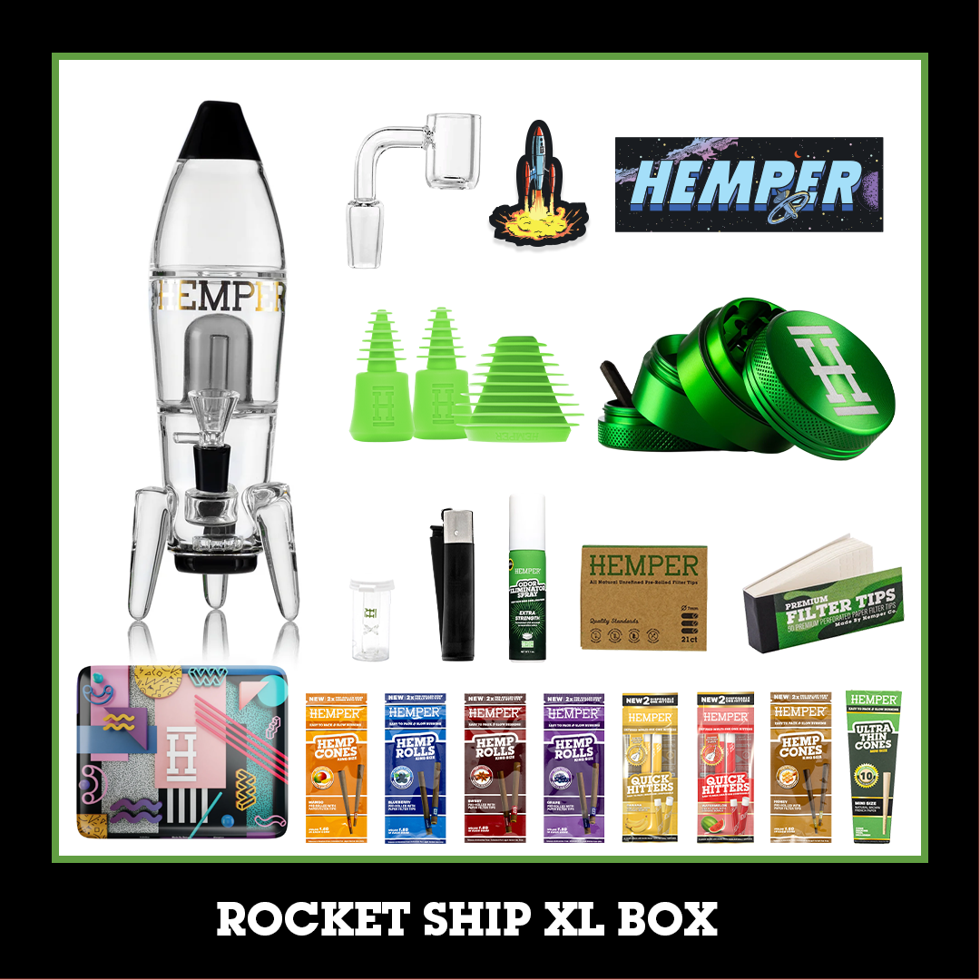 HEMPER Rocket Ship XL Box - Black