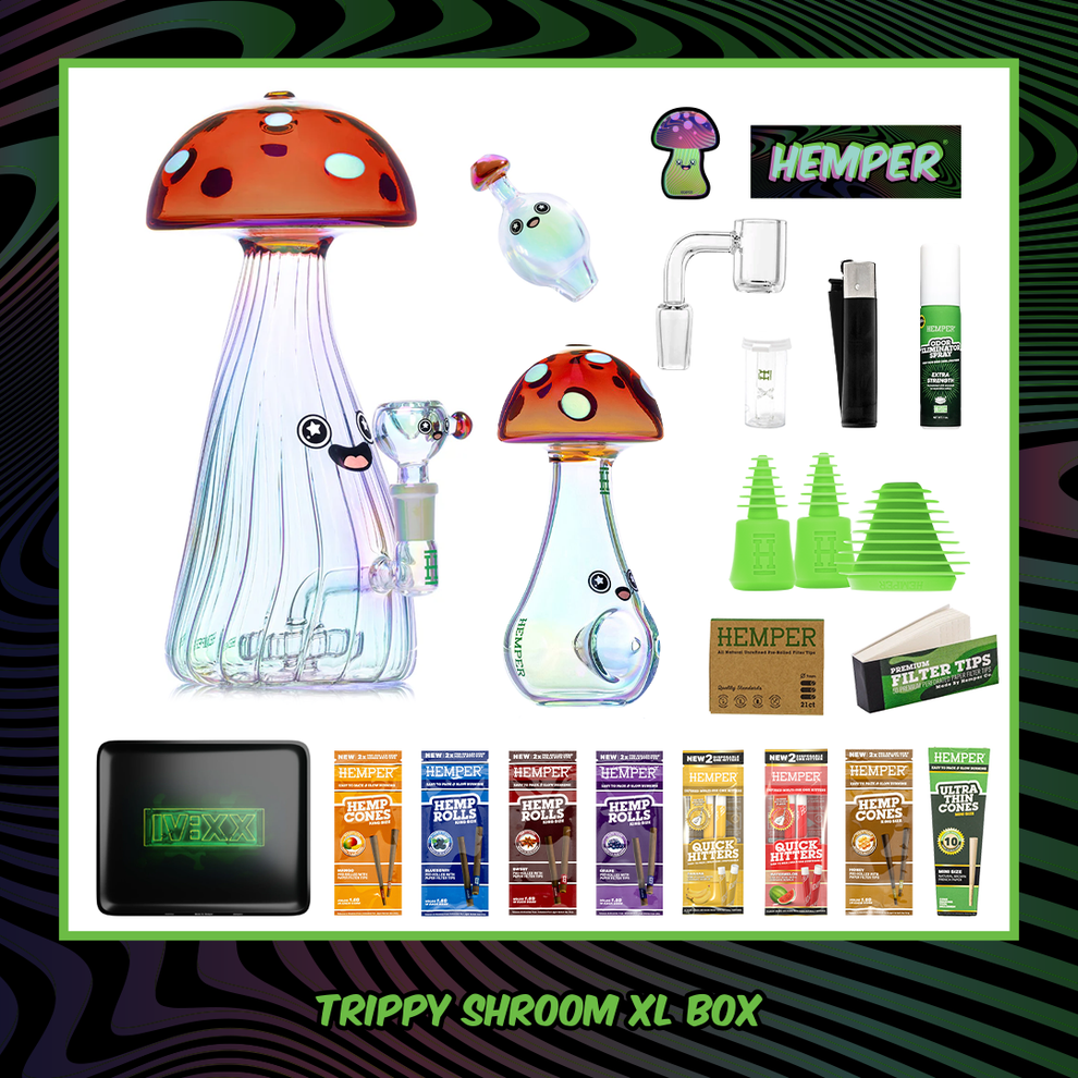 Trippy Shroom XL Bong Box HEMPER Trippy Shroom XL Bong Box HEMPER