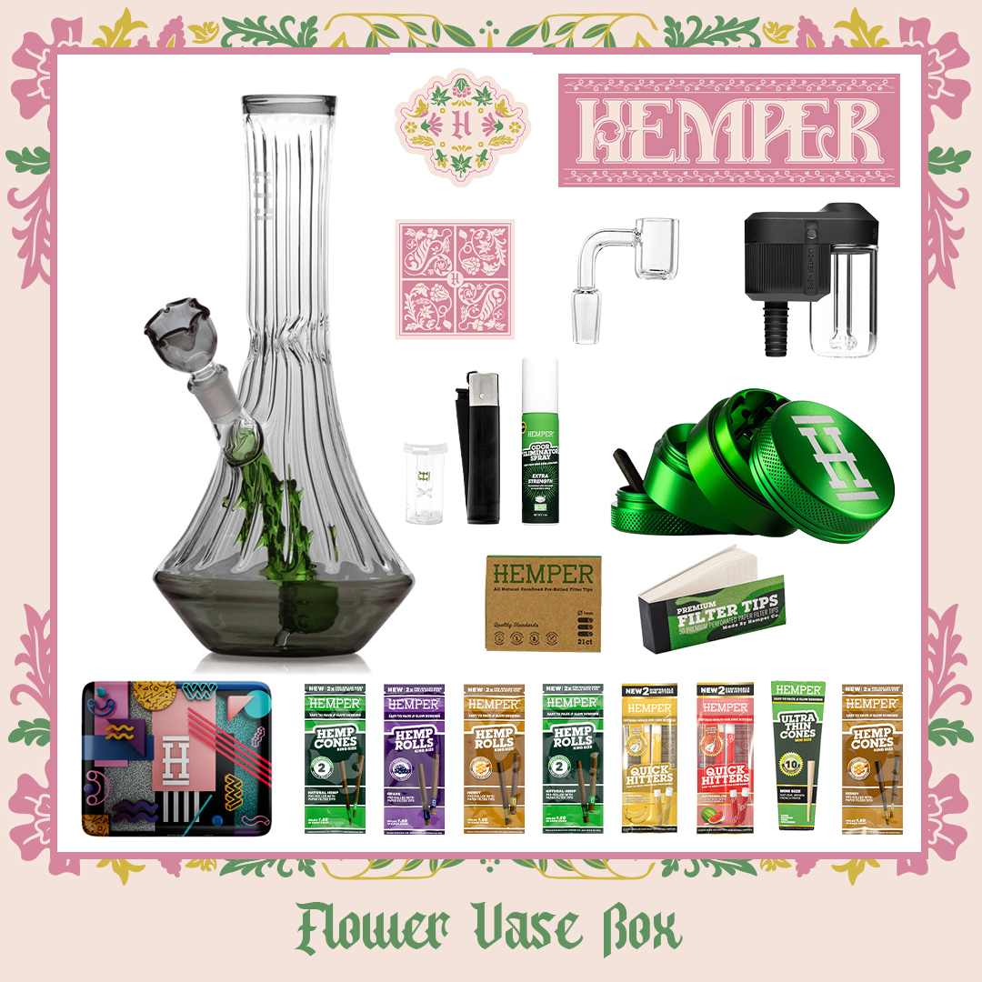 HEMPER Flower Vase Box - Smoke - 