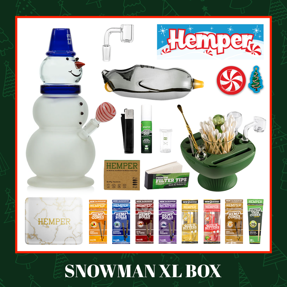 HEMPER Snowman XL Box - Blue - 1