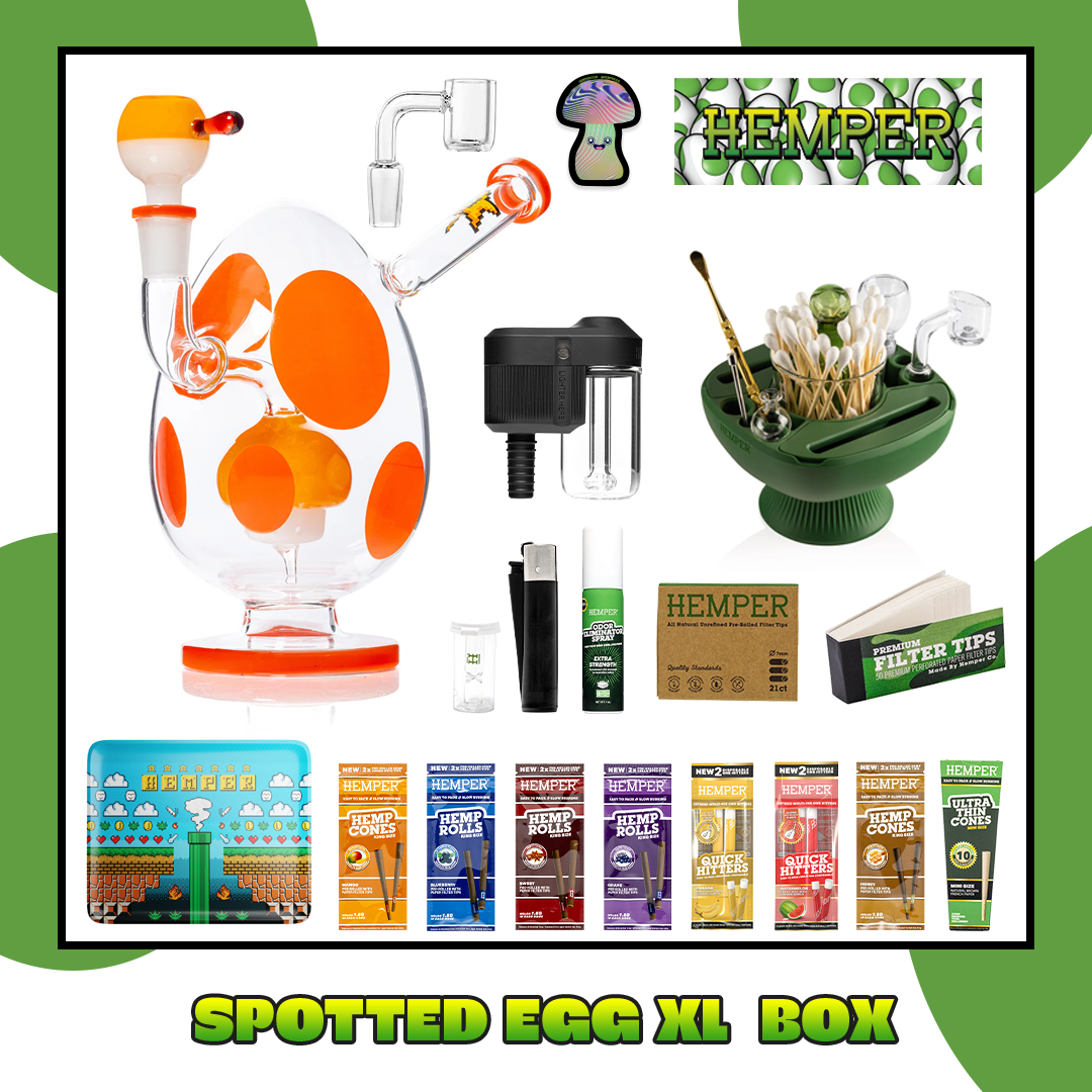 HEMPER Spotted Egg XL Box - Orange - 