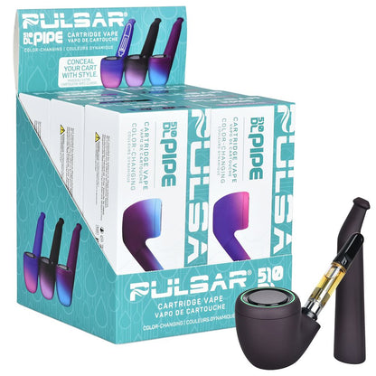 Pulsar 510 DL Pipe Thermo Series Variable Voltage Cartridge Vape - 650mAh