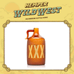 Wild West Moonshine Bottle Bong