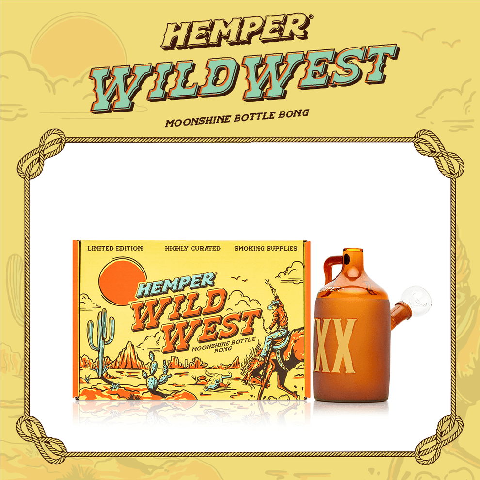 Wild West Moonshine Bottle Bong Box - HEMPER - 2
