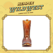 Wild West Cowboy Boot XL Bong Animated