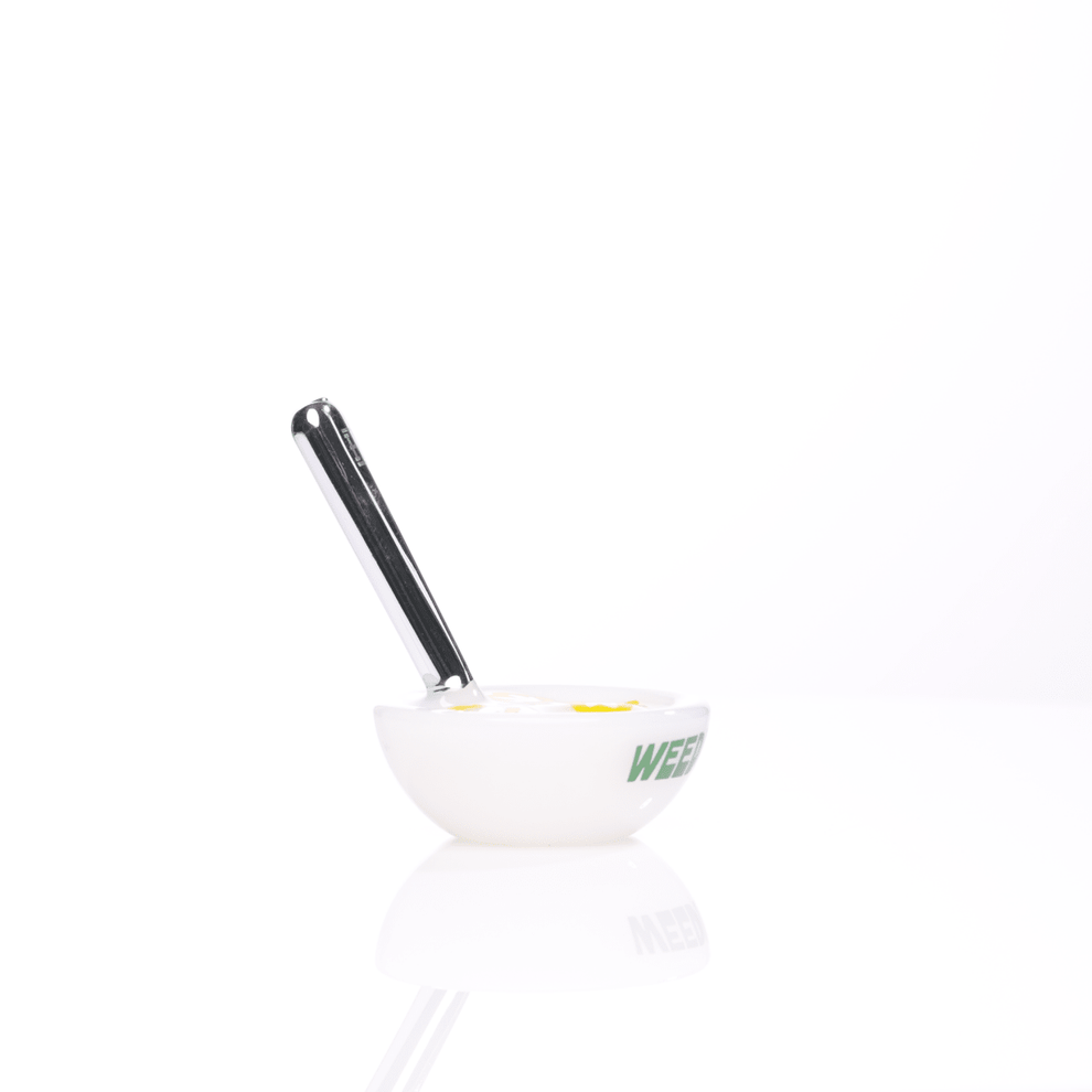 Weedies Cereal Bowl Hand Pipe - HEMPER - 12