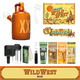 Wild West Moonshine Bottle Bong Box - HEMPER