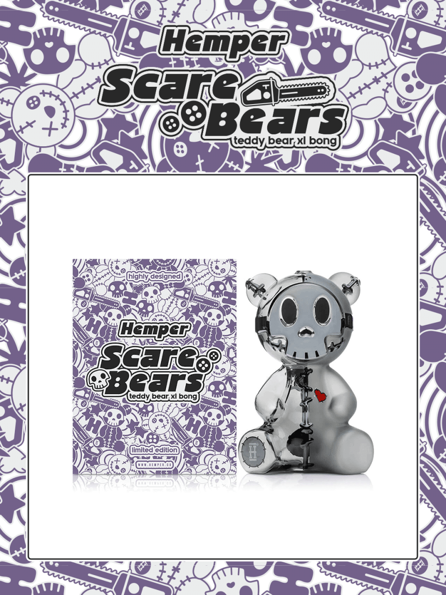Scare Bears Teddy Bear XL Bong Box - HEMPER - 2
