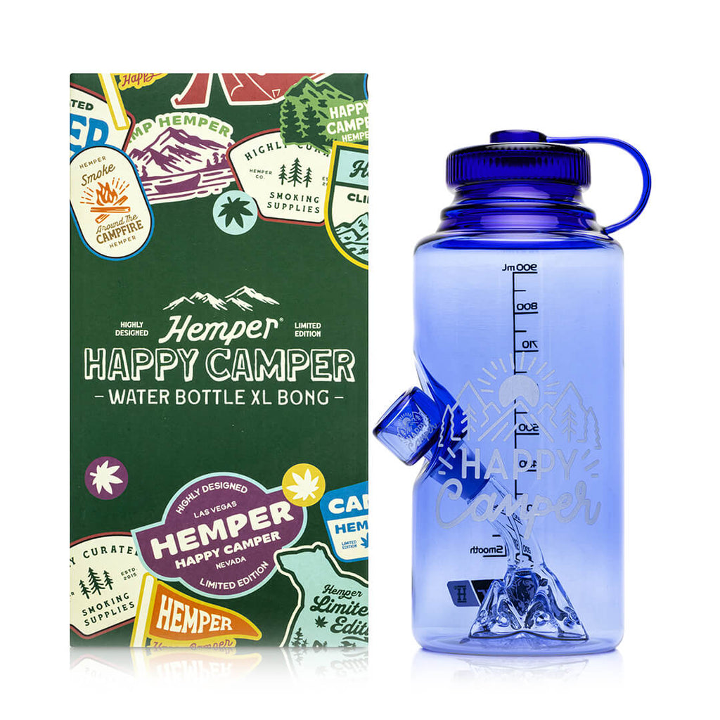 Happy Camper Waterbottle XL Bong - HEMPER