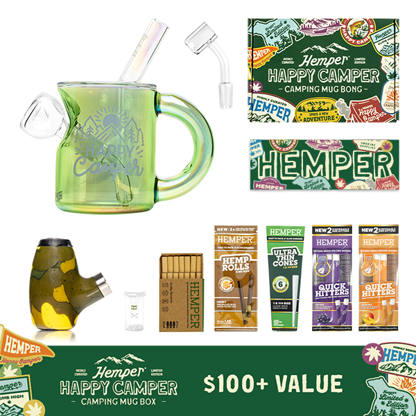 HEMPER Happy Camper Bong Box
